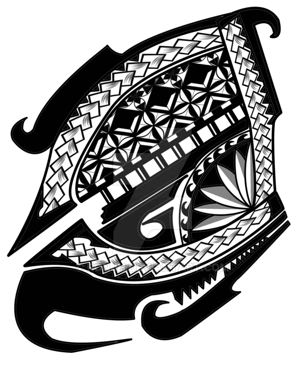 Polynesian shoulder tattoo - tatuajes maories