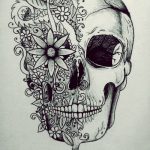 bocetos disenos tatuajes calaveras mexicanas tattoo 2 - calaveras mexicanas