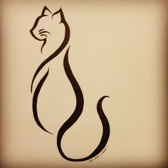 diseño tatuajes de gatos dibujos tattoo cat 13 - tatuajes de gatos