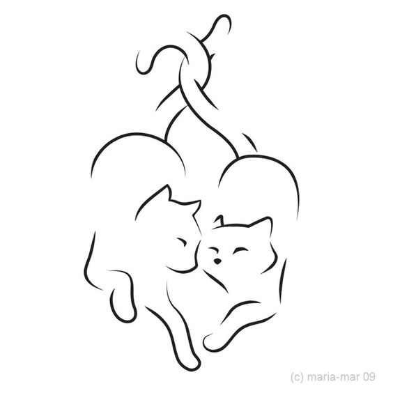 150 Tatuajes de Gatos y 30 Diseños OK - Tatuajes Geniales diseño tatuajes de gatos dibujos tattoo cat 12 - tatuajes de gatos