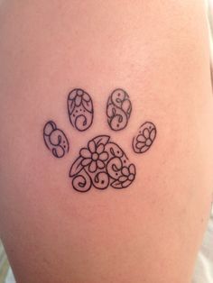 huellas de gato tattoo tatuajes 3 - tatuajes de gatos