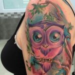 Ideias exclusivas para Tatuagem de Corujas e Lecuzas - Grandes Tatuagens tattoo buho tatuajes nueva escuela 1 e1487179433329 - tatuajes de búhos
