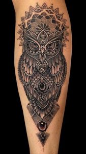 Ideias exclusivas para Tatuagem de Corujas e Lecuzas - Grandes Tatuagens tattoo buho tatuajes nueva escuela 4 e1487109995882 - tatuajes de búhos