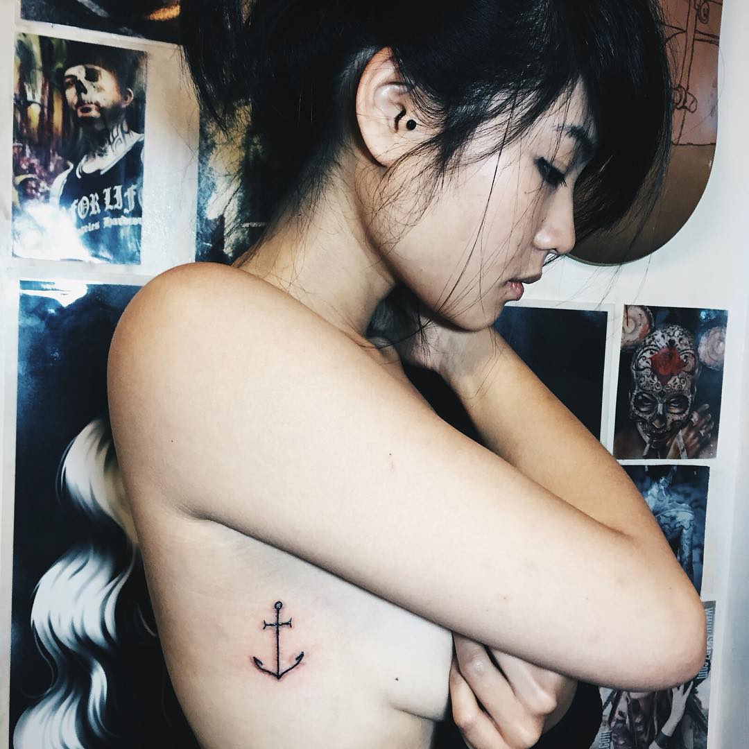 +67 Ideas para Tatuajes de Anclas y sus Significados - Tatuajes Geniales tatuajes-anclas-4