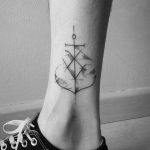 +67 Ideas para Tatuajes de Anclas y sus Significados - Tatuajes Geniales tatuajes anclas minimalistas 4 - tatuajes de anclas