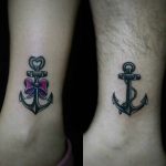 +67 Ideas para Tatuajes de Anclas y sus Significados - Tatuajes Geniales tatuajes anclas parejas 2 - tatuajes de anclas