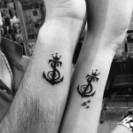 +67 Ideas para Tatuajes de Anclas y sus Significados - Tatuajes Geniales tatuajes anclas parejas 3 - tatuajes de anclas