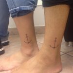 +67 Ideas para Tatuajes de Anclas y sus Significados - Tatuajes Geniales tatuajes anclas parejas 4 - tatuajes de anclas