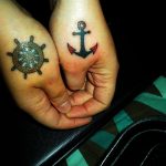 +67 Ideas para Tatuajes de Anclas y sus Significados - Tatuajes Geniales tatuajes anclas parejas 5 - tatuajes de anclas