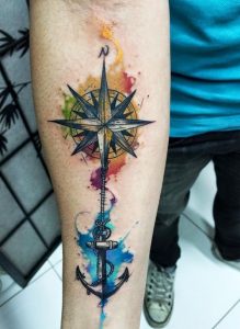 +67 Ideas para Tatuajes de Anclas y sus Significados - Tatuajes Geniales tatuajes anclas update 2 - tatuajes de anclas