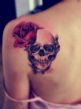 tatuajes calaveras para mujeres 7 - calaveras mexicanas