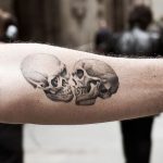 tatuajes calaveras parejas 2 - tatuajes de calaveras