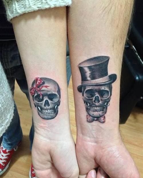 tatuajes calaveras parejas 5 e1489361314413 - tatuajes de calaveras