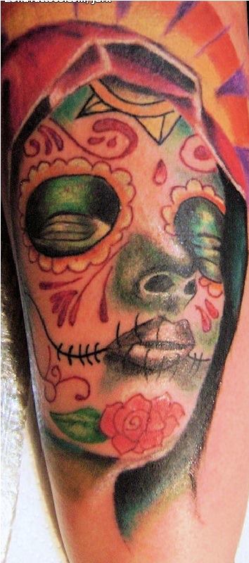 tatuajes catrinas brazo tattoo 4 - tatuajes de catrinas