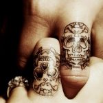 tatuajes catrinas pareja tattoo 7 - calaveras mexicanas
