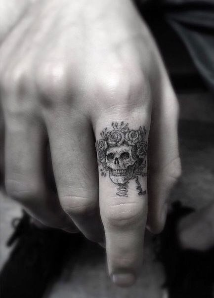 tatuajes catrinas pequeños 5 - Catrinas en Tatuajes