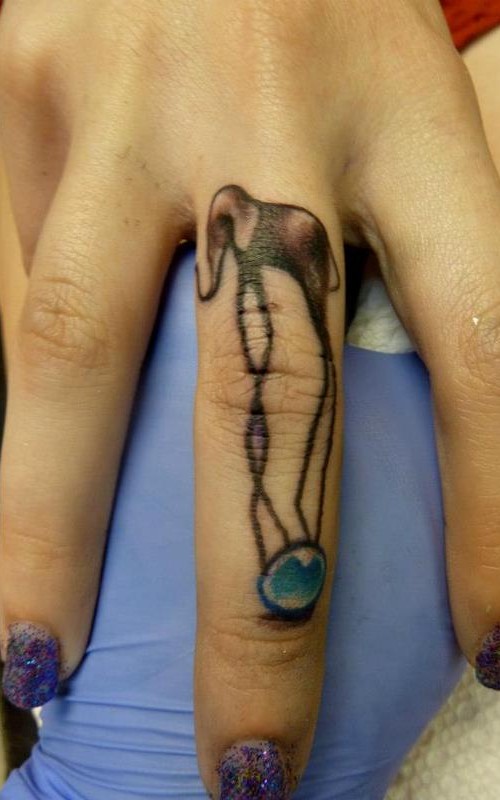 tatuajes de animales en los dedos 1 - tatuajes de animales
