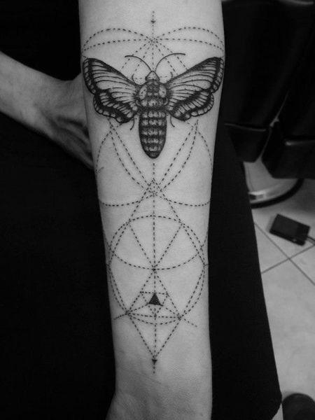 tatuajes de animales geometricos 15 - tatuajes de animales