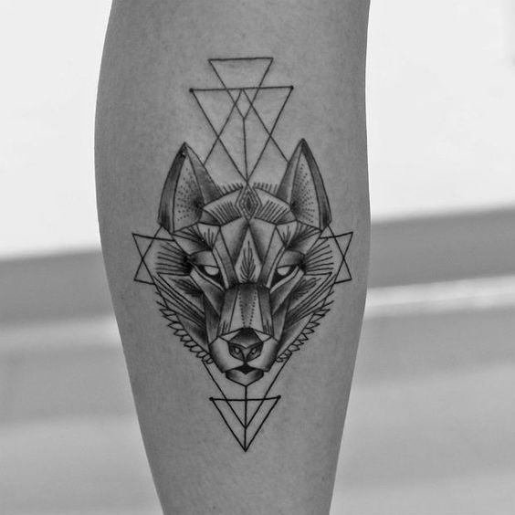 tatuajes de animales geometricos 6 - tatuajes de animales