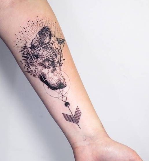 tatuajes de animales geometricos 8 e1486067705862 - tatuajes de animales