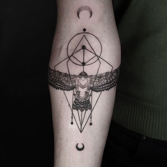 tatuajes de animales geometricos 9 - tatuajes de animales