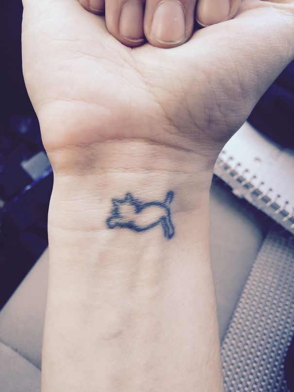 tatuajes de gatos en la muñeca gatitos 16 - tatuajes de gatos