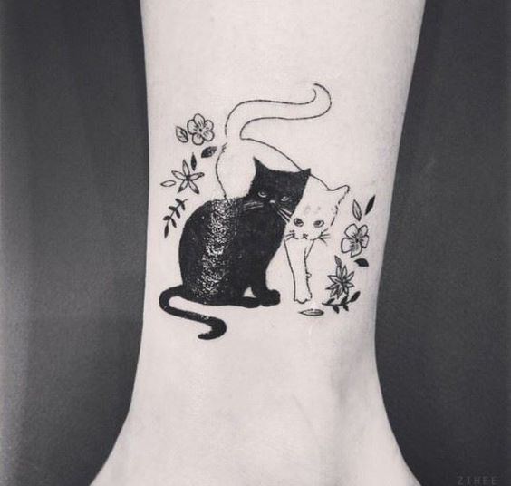 tatuajes de gatos en la muñeca gatitos 18 - tatuajes de gatos