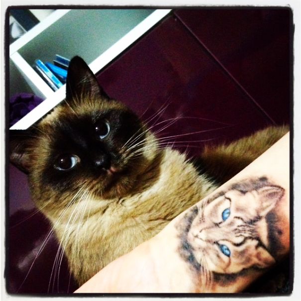 tatuajes de gatos para hombres felinos 1 - tatuajes de gatos