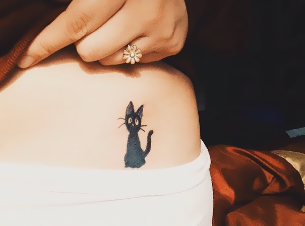 tatuajes de gatos para mujeres mascotas 15 - tatuajes de gatos