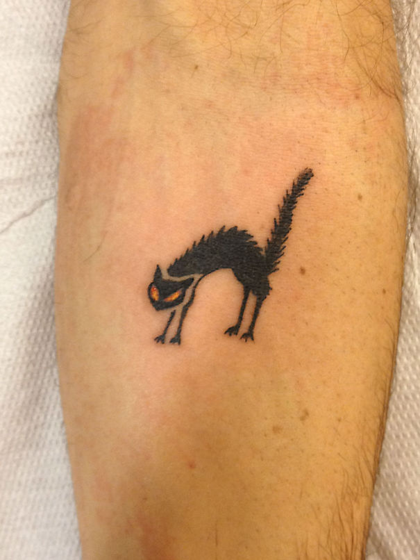 tatuajes de gatos pequeños mascotas felinos 21 - tatuajes de gatos