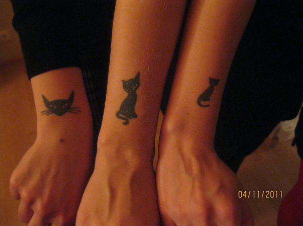 tatuajes de gatos pequeños mascotas felinos 22 - tatuajes de gatos