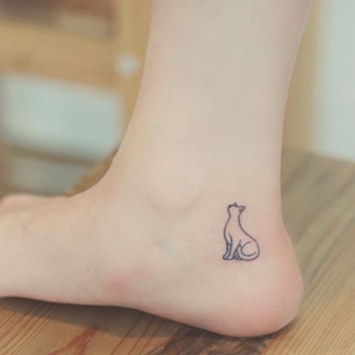 tatuajes de gatos pequeños mascotas felinos 26 - tatuajes de gatos