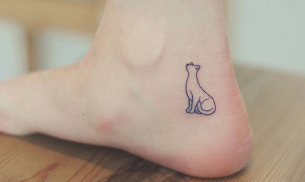 tatuajes de gatos pequeños mascotas felinos 4 - tatuajes de gatos