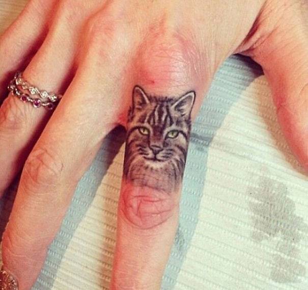 150 Tatuajes de Gatos y 30 Diseños OK - Tatuajes Geniales tatuajes de gatos pequeños mascotas felinos 11 - tatuajes de gatos