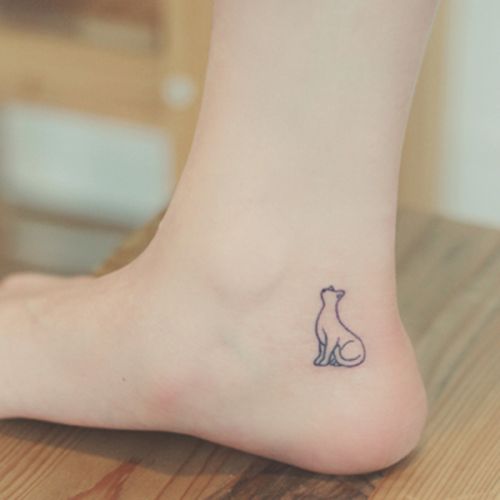 150 Tatuajes de Gatos y 30 Diseños OK - Tatuajes Geniales tatuajes de gatos pequeños mascotas felinos 26 - tatuajes de gatos
