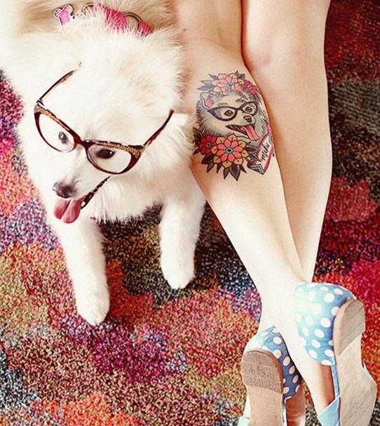 tatuajes de mascostas originales 12 - tatuajes de animales