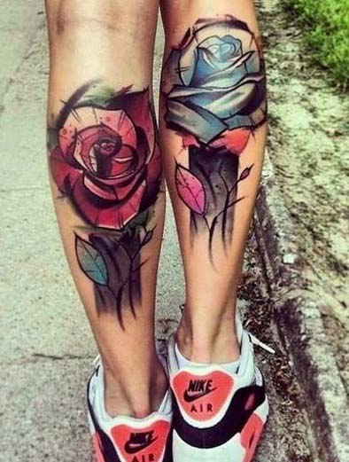 tatuajes de rosas para hombres 4 - tatuajes de rosas