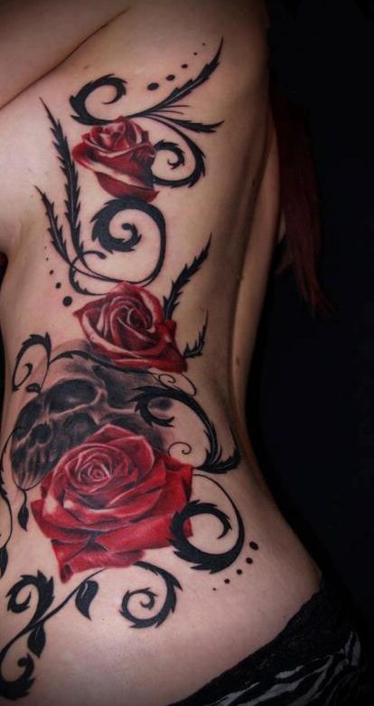 tatuajes de rosas para mujeres 5 e1486135987617 - tatuajes de rosas