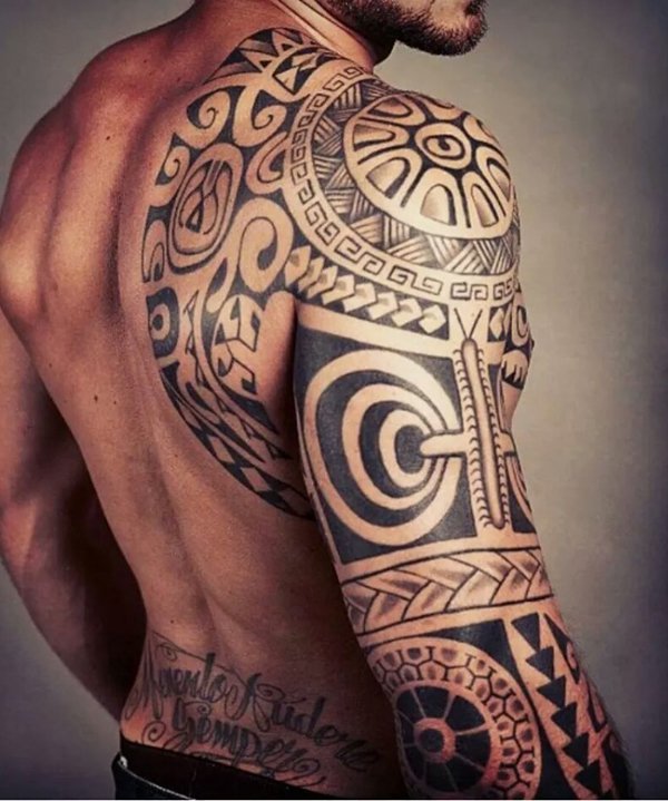 tatuajes maories en el brazo polinesios tattoo 11 - tatuajes maories