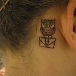 Ideias exclusivas para Tatuagem de Corujas e Lecuzas - Grandes Tatuagens tatuajes pequeños buhos 7 - tatuajes de búhos