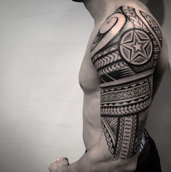 tatuajes polinesios maories tattoo 9 - tatuajes maories