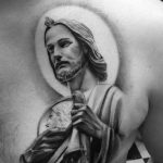 Tatuajes de San Judas Tadeo: Historia, significados y más - Tatuajes Geniales tatuajes sa judas tadeo 14 - tatuajes de san judas