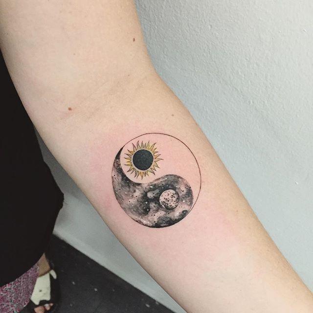 tatuajes sol luna 4 - tatuajes del sol