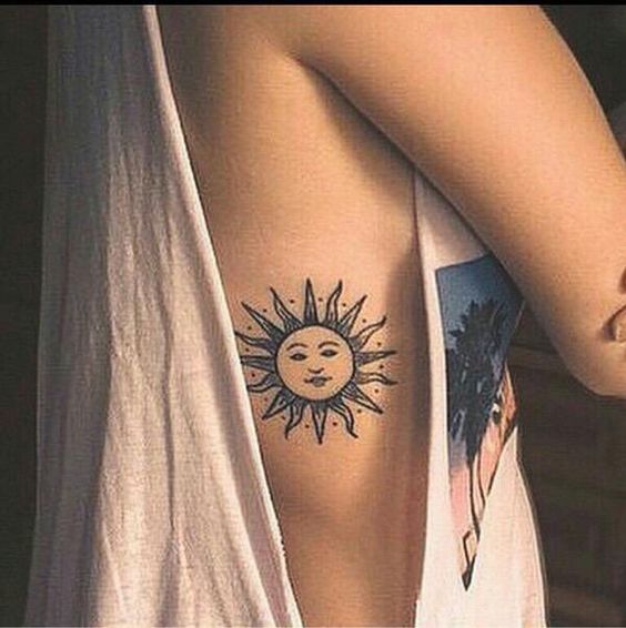 tatuajes sol para mujeres 2 - tatuajes del sol