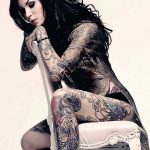 Los Tatuajes de Famosos que se robaron los titulares - Tatuajes Geniales tatuajes de famosos Kate Von D2 - tatuajes de famosos