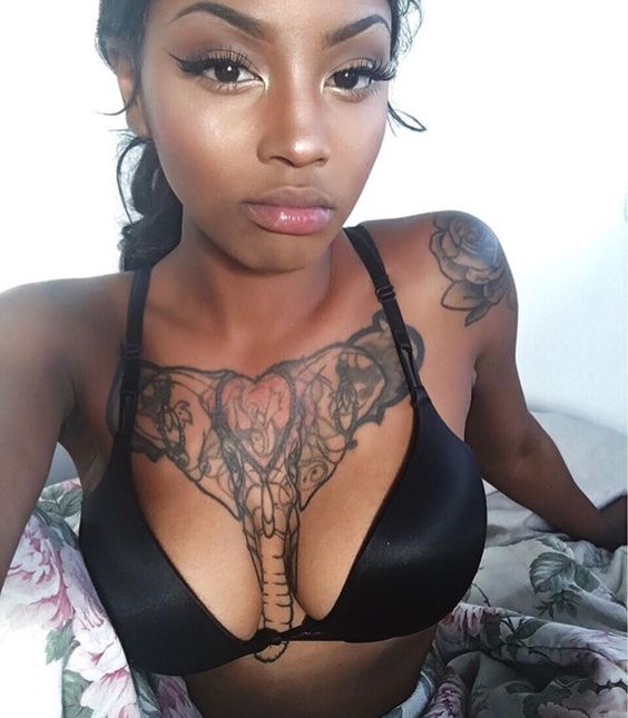 tatuajes de mujeres negras morenas 1 - tatuajes para mujeres