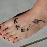 101 Tatuagens Feminina: Elegante e Bonita para Mulheres - Grandes Tatuagens tatuajes de mujeres pie 2 - Tatuagens Feminina
