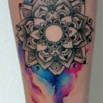 + 84 Ideas para Tatuajes de Mándalas y Diseños TOP - Tatuajes Geniales tatuajes mandalas acuarela 2 - tatuajes de mándalas