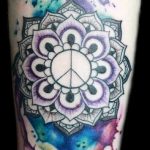 + 84 Ideas para Tatuajes de Mándalas y Diseños TOP - Tatuajes Geniales tatuajes mandalas acuarela 3 - tatuajes de mándalas