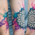 + 84 Ideas para Tatuajes de Mándalas y Diseños TOP - Tatuajes Geniales tatuajes mandalas acuarela 4 - tatuajes de mándalas